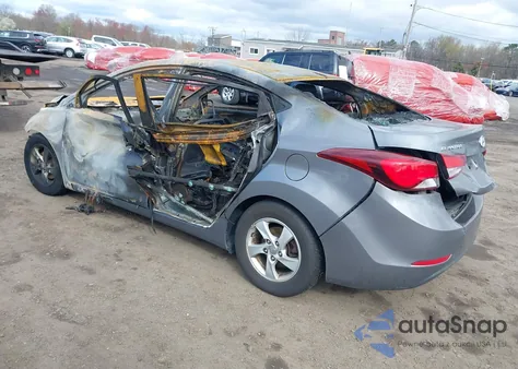 2014 Hyundai Elantra Se z USA, uszkodzony, nr VIN 5NPDH4AE1EH456210